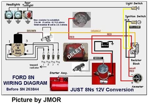 9n Ford Tractor Wiring Diagram 6 Volt