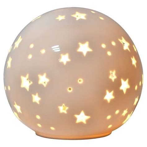 Starry Globe Nightlight Lamp Kids Glowing Sky Bedroom Nightstand Home