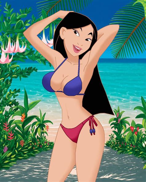 Mulan In A Bikini By Carlshocker Mulan Disney Girls Jessie Toy Story