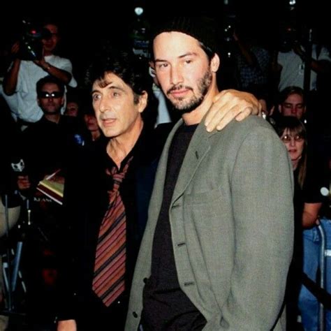 Keanu Reeves And Al Pacino Keanu Reeves Actor Al Pacino Al Pacino