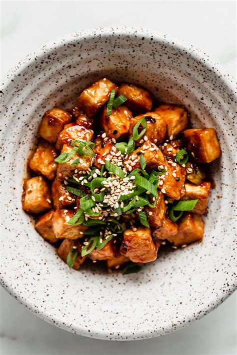 General Tsos Tofu Vegan With Gluten Free Option Choosing Chia