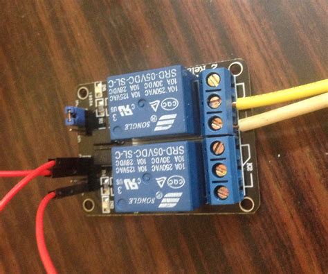 Controlling Ac Light Using Arduino With Relay Module 7 Steps