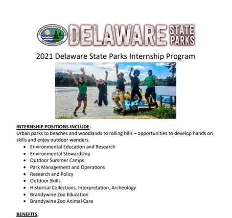 CCJS Undergrad Blog Summer 2021 Delaware State Park Internship Program