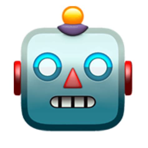 Robot Emoji Png Transparent Png Png Collections At Dlfpt
