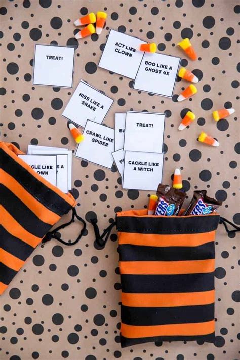 Tricks Or Treats A Really Simple And Fun Halloween Game And Printable So