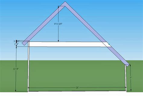 Saltbox Garage Roof Frame Framing Contractor Talk