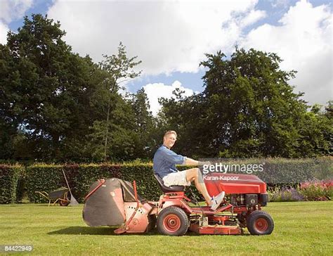 Sit Down Lawn Mowers Photos And Premium High Res Pictures Getty Images
