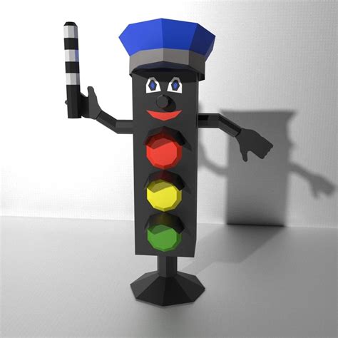 Traffic Light Craft Template