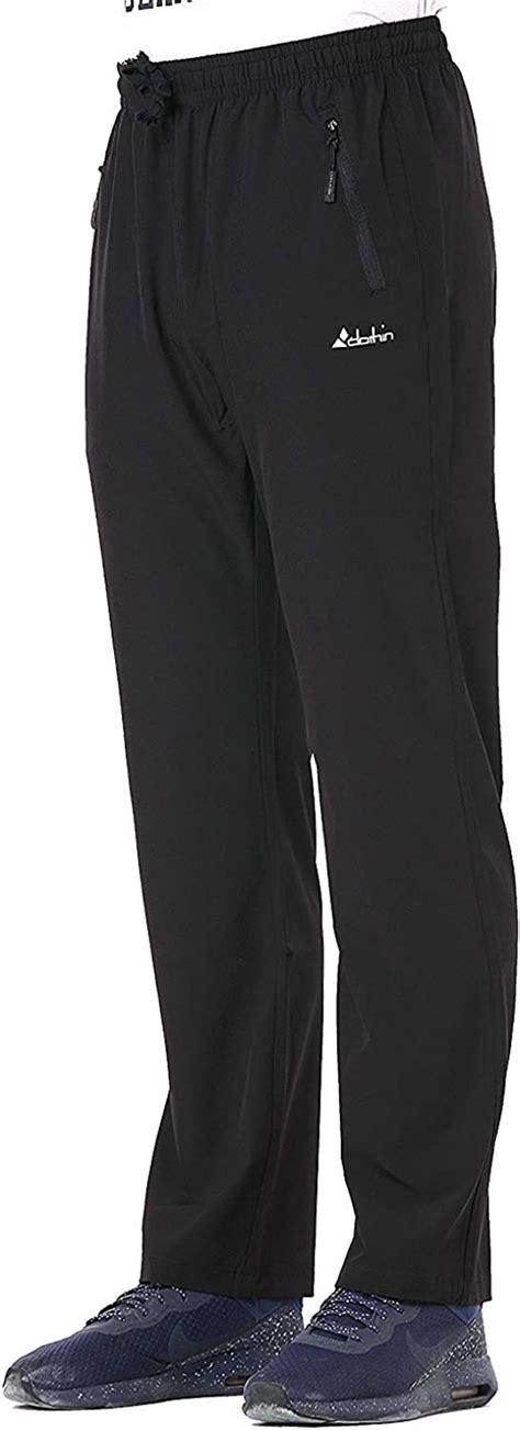 Clothin Mens Workout Athletic Pants Elastic Waist