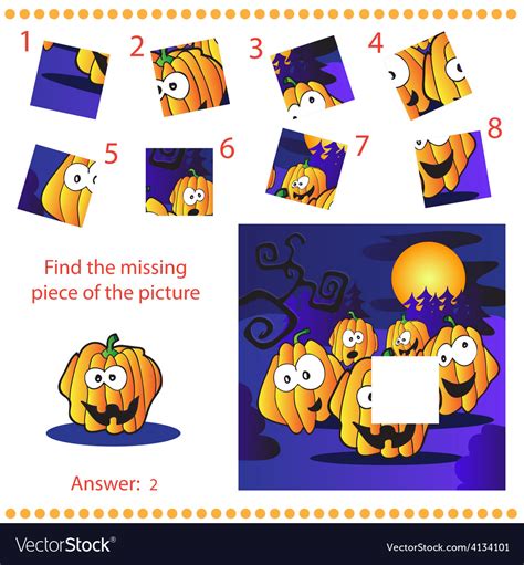 Find Missing Piece Activities For Kids 59c