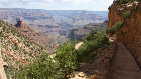 Natures Pathway Discovering Grand Canyons Beauty On Bright Angel