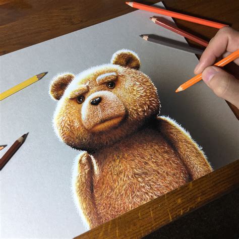 Teddy Bear Portrait On Behance