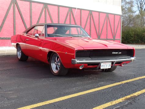 1968 Dodge Charger California Car Clean Solid Mopar See Video Stock