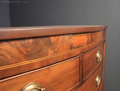 Victorian Mahogany Bow Front Chest Of Drawers Antiques Atlas