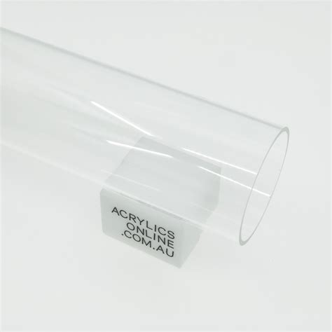 Extruded Clear Acrylic Tube 110mm — Acrylics Online — Acrylic Products