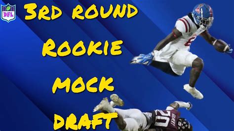 1qb 2023 Dynasty Football Rookie Mock Draft 3rd Round Post Nfl Draft Youtube