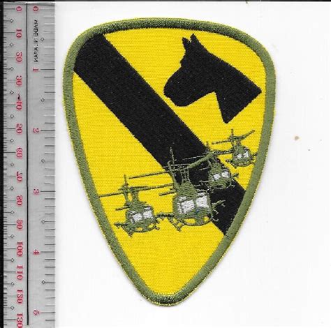 Us Army Vietnam 1st Cavalry Division Huey Helicopter Air Etsy