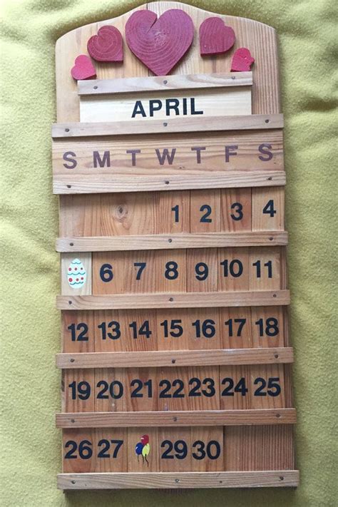 Diy Perpetual Calendar