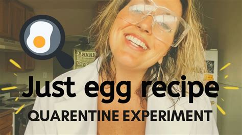 Just Egg Recipe Vegan Egg Substitute Quarantine Experiment Youtube