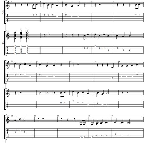 dueling banjos banjo and guitar tab — joey carmon