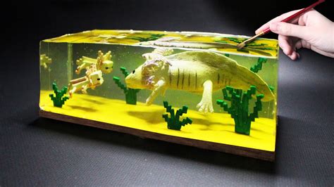 How To Make A Axolotls In The Aquarium Minecraft Epoxy Resin