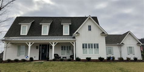 When autocomplete results are available use up and down arrows to review and enter to select. Snow bound siding; Snowbound trim; Hickory stained front door; Sea Salt shutters; White Windows ...