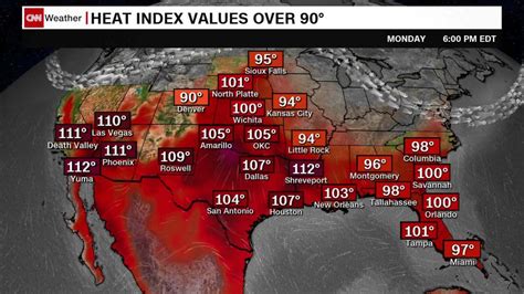 Weather Forecast Dangerous Heat Wave Impacting Nearly 50 Million Cnn