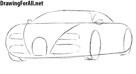 How To Draw A Bugatti