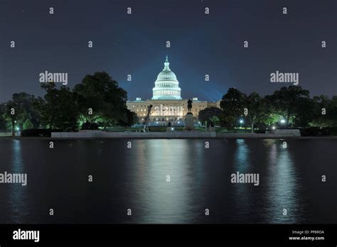 Washington Dc Skyline Night High Resolution Stock Photography And