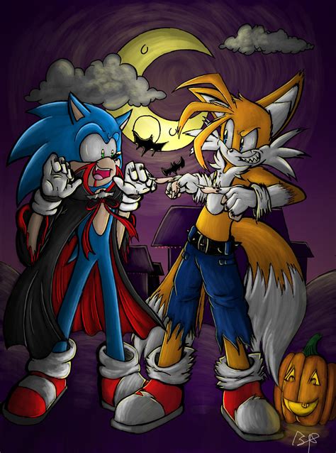Happy Halloween From Sonic And Tails By B1uewhirlwind On Deviantart