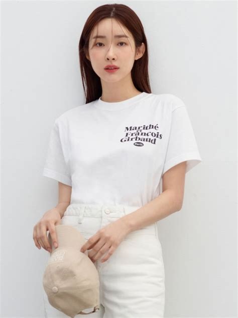 Marithe Duo Tee White 하고