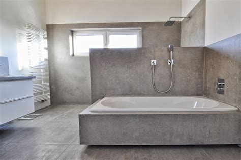 Sie vermitteln ein urbanes, elegantes ambiente. Badfliesen Betonoptik - Baukeramik und Natursteine ¦ MPV ...