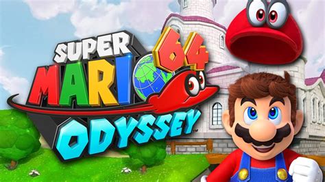 Super Mario Odyssey 64 Super Mario 64 Rom Hack Youtube
