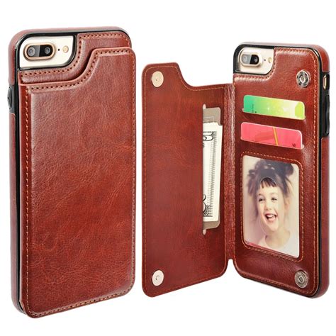 For Iphone 6 Case Cover Luxury Pu Leather Silicone Tpu Phone Case For