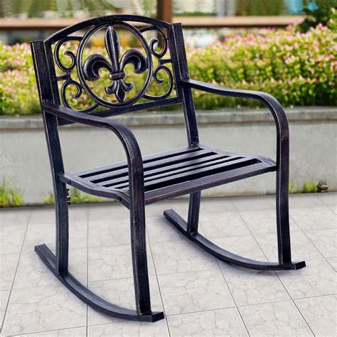 15 affordable chairs to make any patio feel more luxe. 15 Photo of Outdoor Patio Metal Rocking Chairs