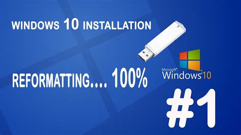 Windows 10 Installation 1 How To Install Windows 10 Using Usb Flash