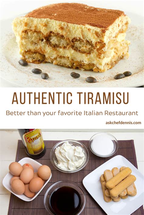 Best Tiramisu Recipe Step By Step Chef Dennis