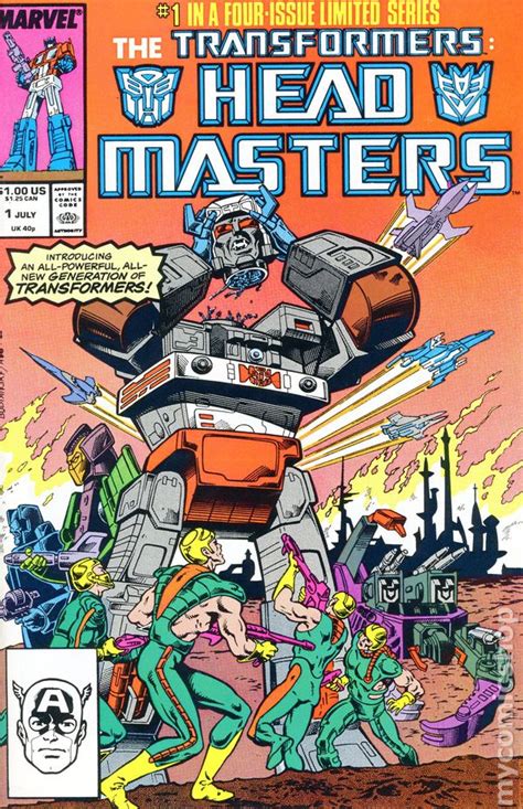 Transformers Headmasters 1987 Comic Books