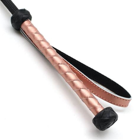 leather spanking riding crop for slave