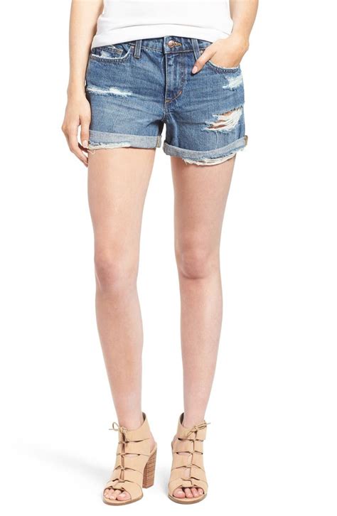 Joes Collectors Edition Ripped Cuffed Denim Shorts Ryla Nordstrom