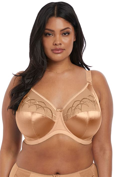elomi cate underwire full cup banded bra el4030 women s