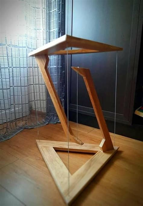 The Impossible Floating Table Tensegrity Table Floating Table