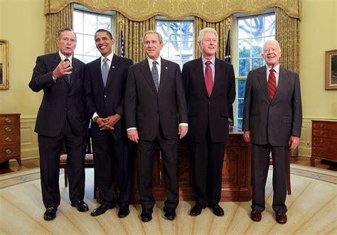 Us Presidents Of The 1990s And 2000s 41 To 44