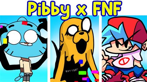 Fnf The Glitch World Of Gumball In Friday Night Funkin Pibby Cartoon