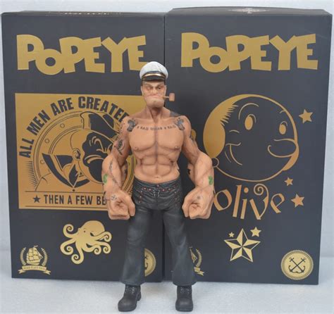 16 Headplay 12 Popeye The Sailor Man Resin Statue Figure Tattoo Body