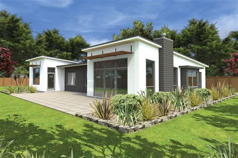 Modern House Plans Single Pitch Roof Design For Home