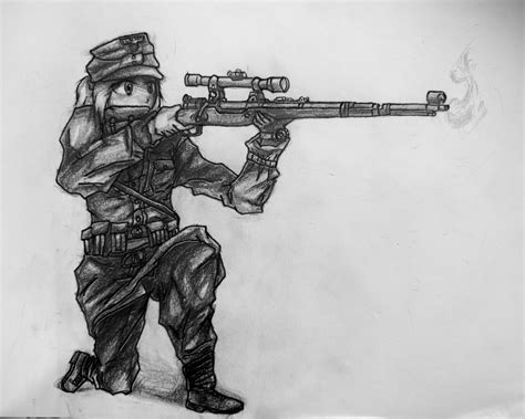 Wehrmacht Sniper By Ohayoubaka On Deviantart