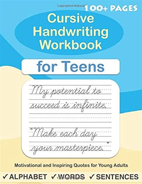 So, grab a someone's handwriting, and look for one of the five unique primary traits below. EBook Cursive Handwriting Workbook for Teens, A cursive ...