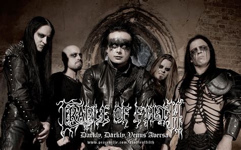 Cradle Of Filth Gothic Metal Heavy Hard Rock Band Bands Group