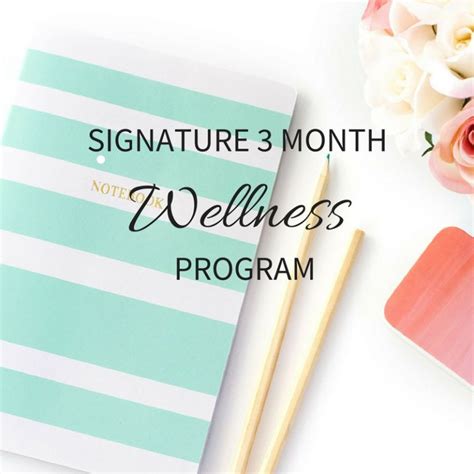 3 Month Signature Wellness Program Nourishmint Wellness